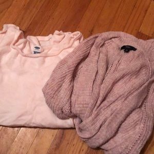 pink sweater bundle